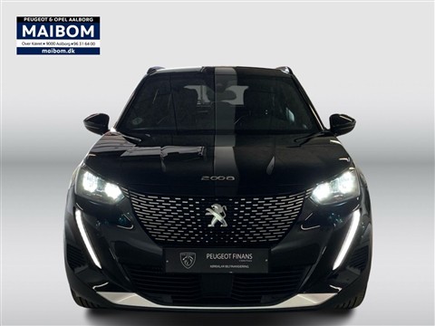 Peugeot 2008 Sort Perla Nera Peugeot 1,2 PureTech Allure Pack EAT8 130HK 5d 8g Aut. til 199.900,-