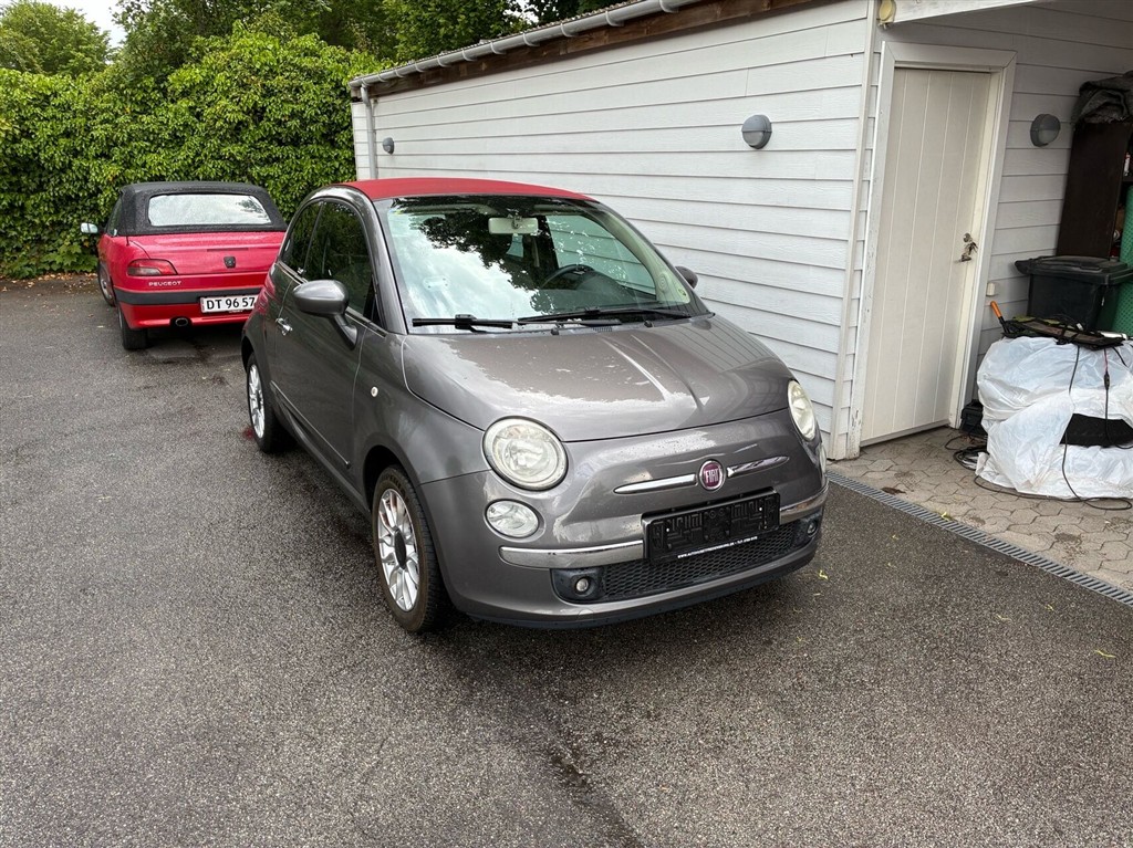 Fiat 500C 1,2 Lounge 69HK Cabr.